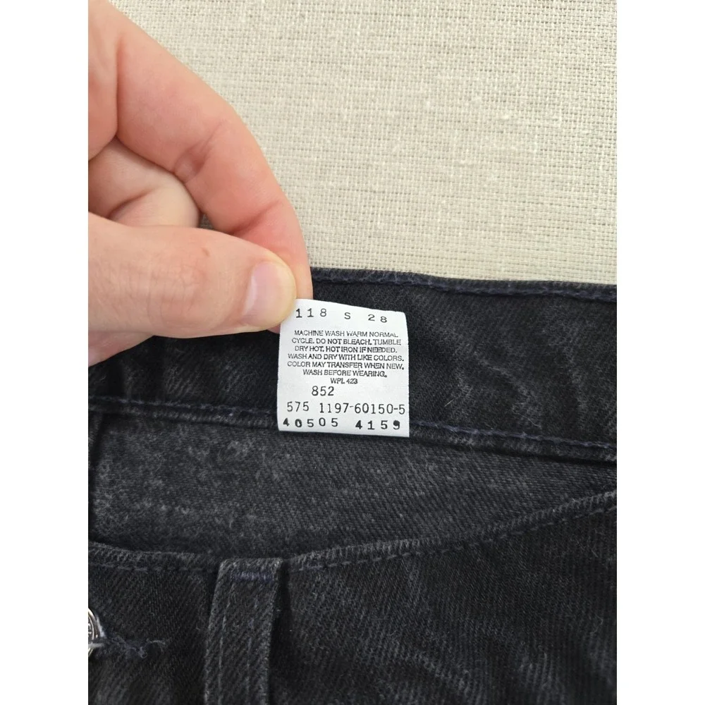 Vtg Levis 505 Orange Tab Jeans Mens 32x30 Fits 31x31